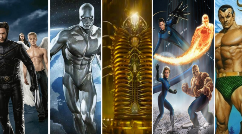 Fantastic 4 Adam Warlock Namor Silver Surfer and x Men in MCU