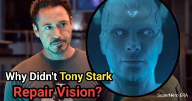 Why Didn't Tony Stark Repair Vision