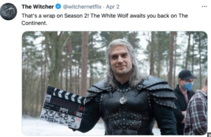 Breaking News Post Production Confirms of The Witcher Season 2 In Deep Showrunner