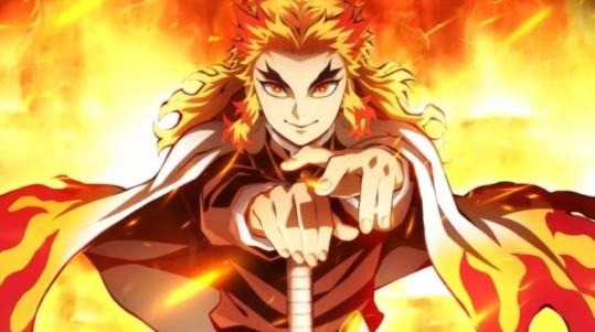 Does the Flame Hashira Rengoku Die in the Mugen train movie?