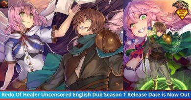 _Redo Of Healer Uncensored English Dub Season 1 Release Date is Now Out