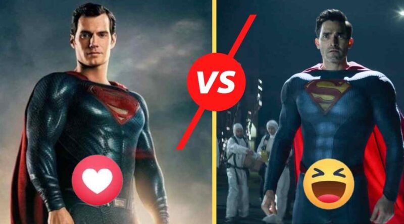 Superman Vs Superman Who is better Tyler Hoechlin Vs Henry Cavill Movie vs Series