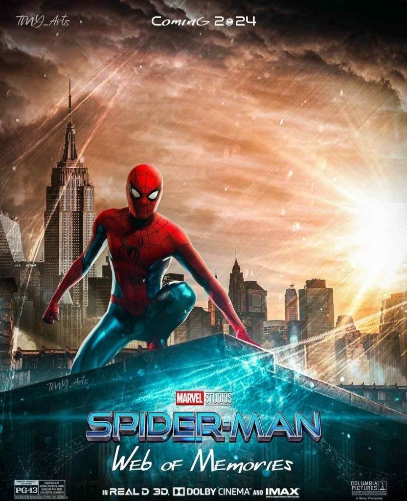 Fan Poster Released For SpiderMan 4 Perfect for Tom Holland’s Next Movie