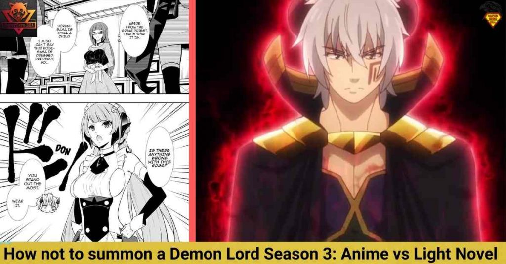 How not to summon a Demon Lord Season 3 Anime vs Light Novel