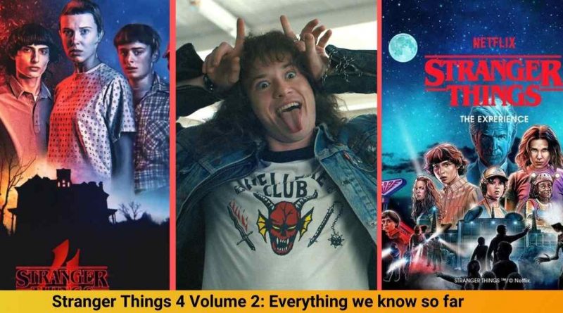 Stranger Things 4 Volume 2 Everything we know so far