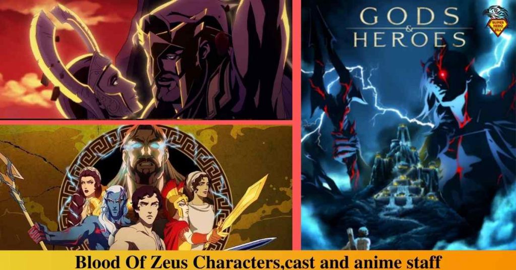 Blood Of Zeus Characters,cast and anime staff