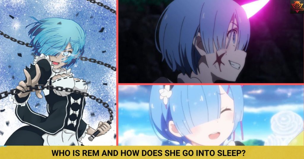 WHO IS REM AND HOW DOES SHE GO INTO SLEEP