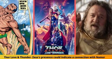 Thor Love & Thunder- Zeus hints at a connection with Nomar and Atlantis