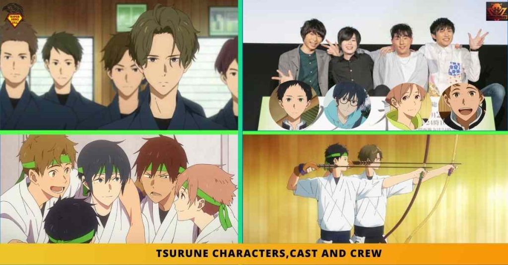 Tsurune CHARACTERS,CAST AND CREW
