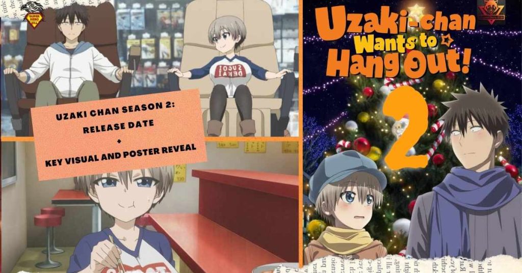 UZAKI CHAN SEASON 2 RELEASE DATE + KEY VISUAL AND POSTER REVEAL