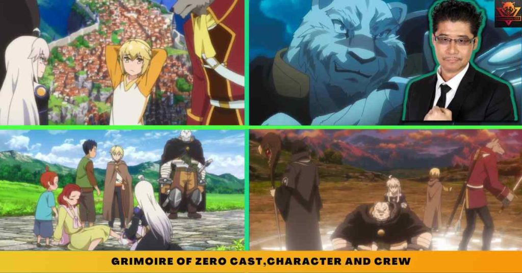 Grimoire of Zero CAST,CHARACTER AND CREW