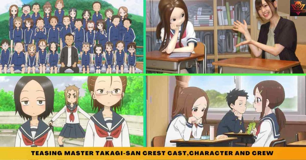 Teasing Master Takagi-san Crest CAST,CHARACTER AND CREW