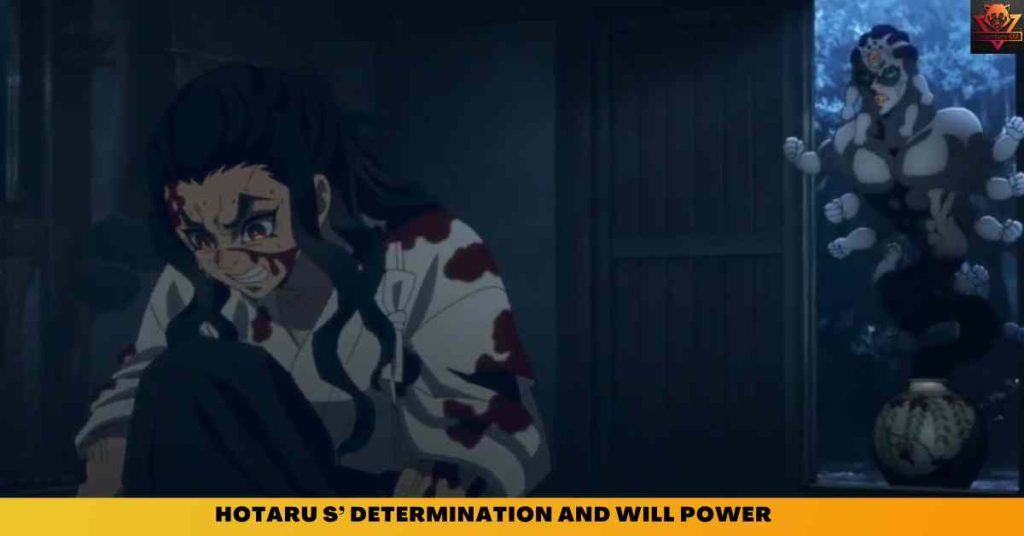 HOTARU S’ DETERMINATION AND WILL POWER