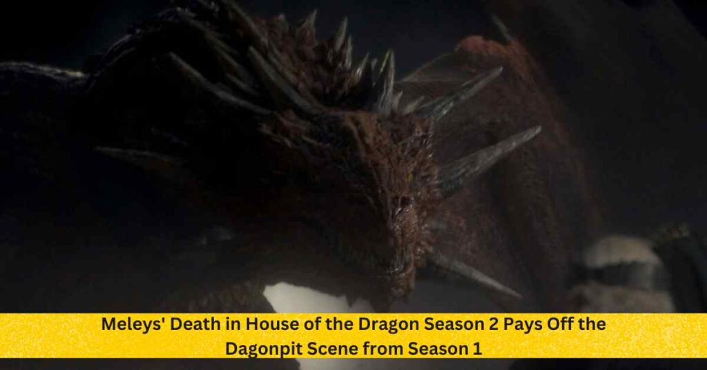 Meleys' Death in House of the Dragon Season 2 Pays Off the Dagonpit Scene from Season 1