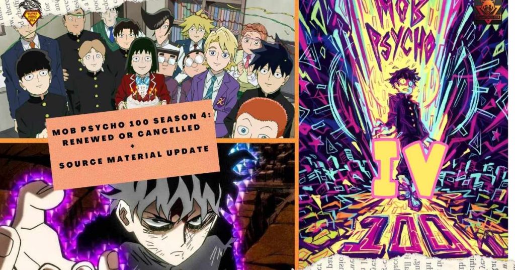 _Mob Psycho 100 Season 4 RENEWED OR CANCELLED + sOURCE MATERIAL UPDATE