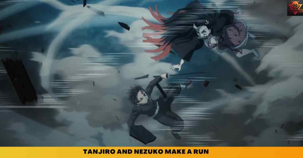 TANJIRO AND NEZUKO MAKE A RUN
