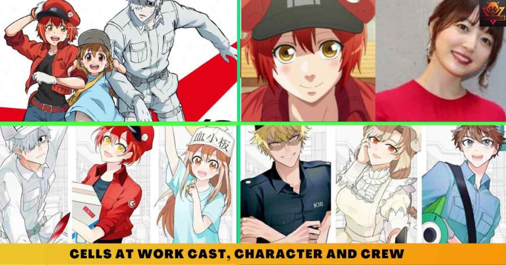 Cells At Work CAST, CHARACTER AND CREW