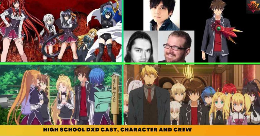 _High School DxD CAST, CHARACTER AND CREW